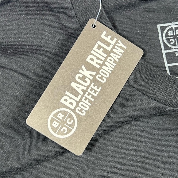 NWT Black Rifle Coffee Company Size Large Short Sleeve T Shirt Pocket Logo C21 - Picture 5 of 8